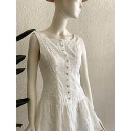 Thumbnail TUBYCATU | Đầm sát nách Sandra White Dress 4