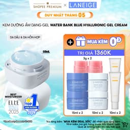 Thumbnail Kem Dưỡng Ẩm Phục Hồi & Cân Bằng Dầu Ẩm Laneige Water Bank Blue Hyaluronic Gel Cream 50ml (Da Dầu) 1