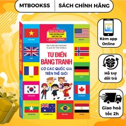 Thumbnail Sách - Từ Điển Bằng Tranh Cờ Các Quốc Gia Trên Thế Giới - Bìa Cứng 1