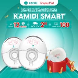 Thumbnail Máy Hút Sữa Không Dây Kamidi Smart Máy Hút Sữa Rảnh Tay 4 chức năng kèm 12 cấp độ 1