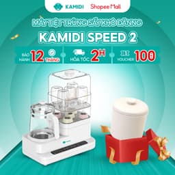 Thumbnail Máy Hâm Sữa Đun Nước Tiệt Trùng Sấy Khô Bình Sữa Đa Năng Kamidi Speed 2 1