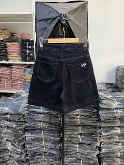Thumbnail Quần Short Jean Nữ Form Ngố Lưng Cao ENVY JS55, Quần Jean Đùi Nữ Mới 4