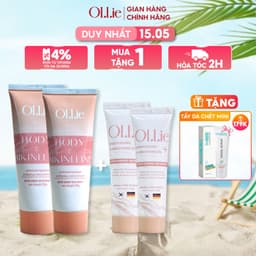Thumbnail Combo 2 kem tẩy lông Ollie+ 2 kem dưỡng da dịu nhẹ làm chậm quá trình mọc lông Ollie 1