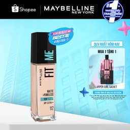 Thumbnail Kem Nền Mịn Nhẹ Kiềm Dầu Fit Me Maybelline Matte Poreless Foundation 30ml 1