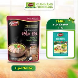 Thumbnail Nước Dùng Phở Bò Barona 150g tươi ngon chuẩn vị không cần nêm nếm [Tặng 1 Gói Bún Sườn 110g, HSD:12/2025] 1