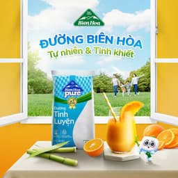 Thumbnail Combo 3 Túi Ðường Tinh Luyện Biên Hòa Pure 1kg/túi 3
