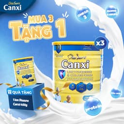 Thumbnail COMBO 3 TẶNG 1 Lon 400G, Diasure Canxi 850G - Bổ Sung Canxi Nano, Bảo Vệ Xương Khớp, Giúp Xương Chắc Khỏe 1