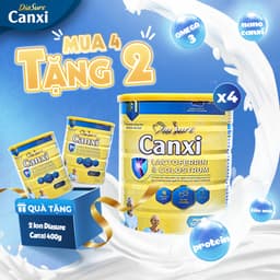 Thumbnail COMBO MUA 4 TẶNG 2 Lon 400G,  Diasure canxi Xương Khớp 850g, Bổ sung nano canxi phòng chống loãng xương. 1
