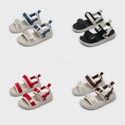 Thumbnail Sandal nam nữ thương hiệu Berich 2 quai ngang BE278 3