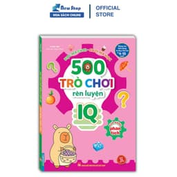 Thumbnail Sách - 500 Trò Chơi Rèn Luyện IQ (4-10 Tuổi) - Khả Năng Phân Tích - MT 1