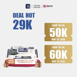 Thumbnail Khăn ướt lau bếp F5 Clean sạch mùi bếp khó chịu, an toàn cho da tay và không để lại chất tồn dư 1