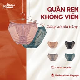 Thumbnail Quần lót nữ ren, quần lót nữ không viền sexy Venus Charm 3601 1