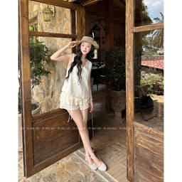 Thumbnail TUBYCATU | Donna Ruffle Lace Skirt nhiều màu 4