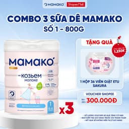 Thumbnail Sữa Dê Công Thức MAMAKO Premium 1 - 800g COMBO 3 LON 1