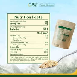 Thumbnail Yến mạch Chile JUST OATS nguyên chất cán dày | Túi 64g 2