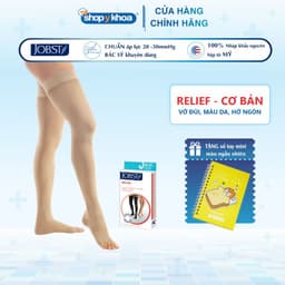Thumbnail Vớ Y Khoa JOBST Relief - Màu Da, Hở Ngón, Dòng Cơ Bản, Áp Lực 20-30mmHg, 2 Chiếc (Tất Y Khoa) 2