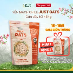 Thumbnail Yến mạch Chile JUST OATS nguyên chất cán dày | Túi 454g - Ăn Liền, Túi Tiện lợi, nhập khẩu Chile 1