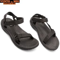 Thumbnail Sandal nam Vento quai ngang NV25B màu đen có big size 44 45 (Form to) | Vento  NV25 SD25 3