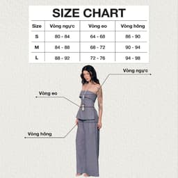 Thumbnail DOTTIE - Quần ống rộng kẻ sọc - Xanh lam - Q0389 2