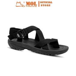 Thumbnail Sandal nam Rova quai chéo RV937B màu đen 1