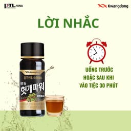 Thumbnail Nước giải rượu Hutkae KWANGDONG giảm say tăng cường chức năng, thanh lọc và mát gan chai 100ml 3