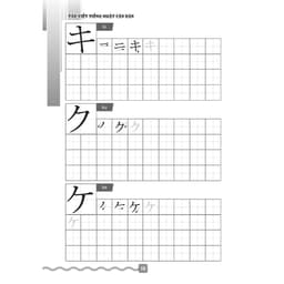 Thumbnail Sách - Tập viết tiếng Nhật căn bản KATAKANA 1