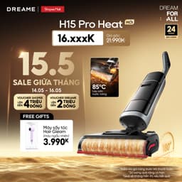 Thumbnail Máy hút bụi lau sàn khô & ướt H15 Pro Heat - Bản Quốc Tế - Bảo Hành 24 Tháng 1
