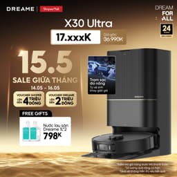 Thumbnail Robot hút bụi lau sàn chuyên dụng Dreame X30 Ultra - Bản quốc tế - Bảo hành 24 tháng 1