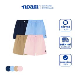 Thumbnail Quần Short Kaki Unisex NOAM Original Fox - Màu Nâu/ Hồng/ Xanh Dương 1