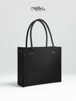 Thumbnail Túi Tote Đeo Vai Vải Phối Da JAMMIE Nam Nữ Bền Đẹp Chống Nước Thời Trang | Local Brand M STUDIO 1