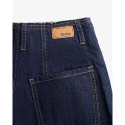 Thumbnail Quần Denim Nữ Ống Rộng Trơn Form Loose - Routine 10F24DPAW024 3