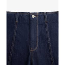 Thumbnail Quần Denim Nữ Ống Rộng Trơn Form Loose - Routine 10F24DPAW024 2