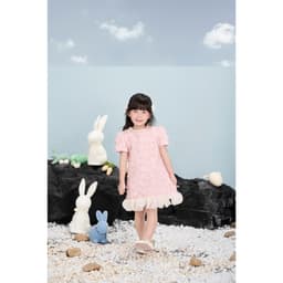 Thumbnail RẬP BABY - Váy Baby Tweed Hồng - BABI 04 4
