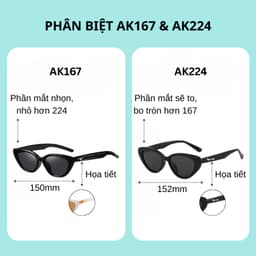 Thumbnail Kính Mát Mắt Mèo Phân Cực Trendy AORON Chống Tia Cực Tím Bảo Vệ Mắt Gọng Thời Trang Xu Hướng Nam Nữ 4