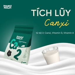 Thumbnail SỮA BỘT CHẤT LƯỢNG CAO Mabumilk ít đường - TÍCH LUỸ CANXI trước tuổi dậy thì tăng chiều cao cho trẻ từ 3 - 15 tuổi 3