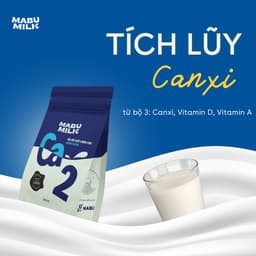 Thumbnail SỮA BỘT CHẤT LƯỢNG CAO Mabumilk không đường dành cho trẻ từ 3-15 tuổi - TÍCH LUỸ CANXI PHÁT TRIỂN CHIỀU CAO 3
