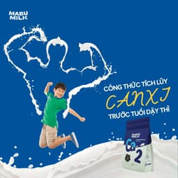 Thumbnail SỮA BỘT CHẤT LƯỢNG CAO Mabumilk không đường dành cho trẻ từ 3-15 tuổi - TÍCH LUỸ CANXI PHÁT TRIỂN CHIỀU CAO 4