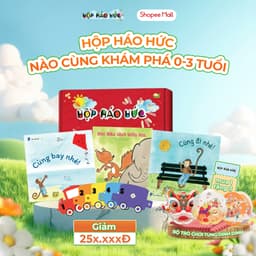 Thumbnail Hộp háo hức Nào Cùng Khám Phá cho bé 0 - 3 tuổi gồm 3 cuốn sách và bộ đồ chơi Xe Gì Thế Nhỉ? 1