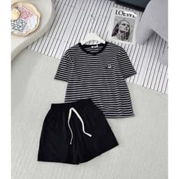 Thumbnail Bộ đồ nữ classic dáng đùi chất cotton co giãn, mềm mát 2