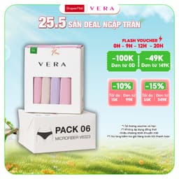Thumbnail Combo 06 quần lót nữ thun lạnh VERA 6323 [Giao màu ngẫu nhiên] 1
