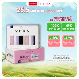 Thumbnail Combo 10 quần lót nữ thun lạnh VERA- 6323 [Giao màu ngẫu nhiên] 1
