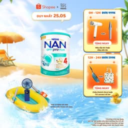 Thumbnail Sữa bột Nestlé NAN OPTIPRO PLUS 4 1500g/lon với 5HMO Giúp tiêu hóa tốt 1