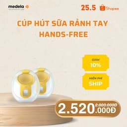 Thumbnail Medela Cúp hút sữa rảnh tay Hands-free (2 chiếc - không bao gồm động cơ) | Phụ kiện máy hút sữa 1