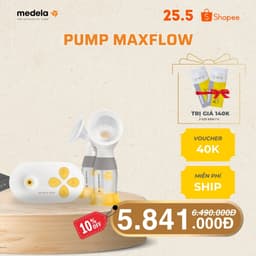 Thumbnail Máy hút sữa Medela Pump In Style MaxFlow | Máy hút sữa điện đôi có túi xách và bộ bảo quản lạnh. 1