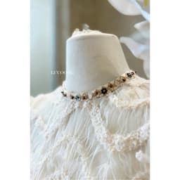 Thumbnail Váy Đẹp Dáng Ngắn Phối Ren Lưới LECOONG V779 Đầm Tiểu Thư Màu Hồng Đi Tiệc Sang Chảnh 2