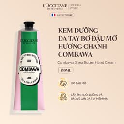 Thumbnail Kem Dưỡng Da Tay Bơ Đậu Mỡ Hương Chanh Combawa L'Occitane Shea Butter Hand Cream 150ml/30ml 1