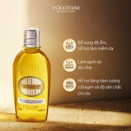 Thumbnail Sữa Tắm Dạng Dầu Hương Hạnh Nhân L'Occitane Almond Shower Oil 250ml - 500ml 2