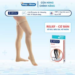 Thumbnail Vớ Y Khoa JOBST Relief - Vớ Đùi, Màu Da, Hở Ngón, Dòng Cơ Bản, Áp Lực 20-30mmHg, 2 Chiếc (Tất Y Khoa) 1
