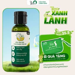 Thumbnail Sữa tắm gội cho bé Mệ Đoan phòng ngừa rôm sảy, các vấn đề về da 200ml 1