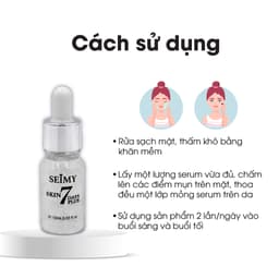 Thumbnail Combo Gel Tẩy Da Chết Mặt và Serum Hỗ Trợ Giảm Mụn Thâm Seimy 10ml 3